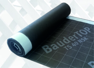 Подкладочный ковер под битумную черепицу Bauder TOP TS 40 NSK 1й сорт (Германия) RAMKABUD Подкладочный ковер под битумную черепицу Bauder TOP TS 40 NSK 1й сорт (Германия) RAMKABUD RAMKABUD- Купить стройматериалы для кровли и фасада