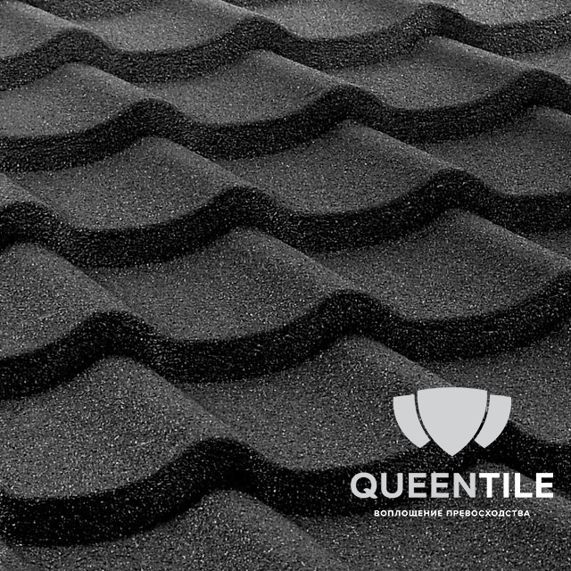 Композитная черепица QueenTile Standard Black 6-тайловый лист RAMKABUD 2 Композитная черепица QueenTile Standard Black 6-тайловый лист RAMKABUD RAMKABUD- Купить стройматериалы для кровли и фасада 2