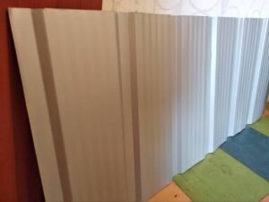 Профнастил с 14 с микрорибером, Термастил 0,45 мм Китай Ral 9006 silver серебро RAMKABUD RAMKABUD- Купить стройматериалы для кровли и фасада