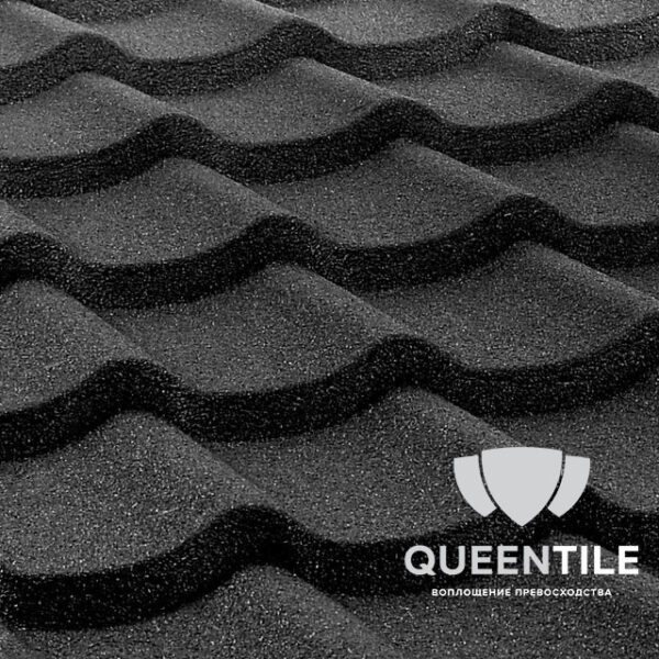 Композитная черепица Queentile Standard Graphite RAMKABUD RAMKABUD- Купить стройматериалы для кровли и фасада 2