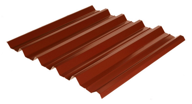 Профнастил T.R.COMPANY НС-44 RAL 3011  0,45 мм (несущий) Китай RAMKABUD 2 Профнастил T.R.COMPANY НС-44 RAL 3011  0,45 мм (несущий) Китай RAMKABUD RAMKABUD- Купить стройматериалы для кровли и фасада 2