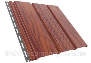 Софит Asko Орех (перфорированная панель) RAMKABUD Софит Asko Орех (перфорированная панель) RAMKABUD RAMKABUD- Купить стройматериалы для кровли и фасада