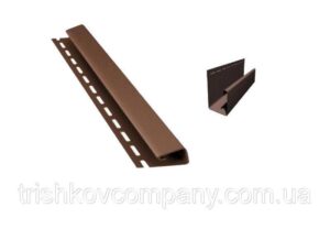 J-профиль для софита Asko Brown RAMKABUD J-профиль для софита Asko Brown RAMKABUD RAMKABUD- Купить стройматериалы для кровли и фасада
