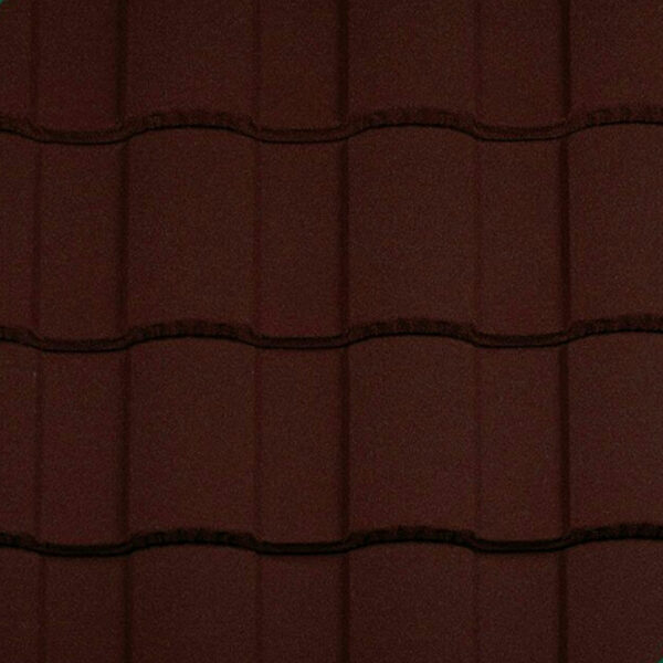 Композитная металлочерепица Metrotile Roman Bordeaux RAMKABUD RAMKABUD- Купить стройматериалы для кровли и фасада 2