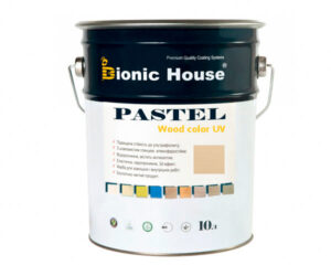 Краска для дерева PASTEL Wood Color Bionic-House 10л БейлисР204 RAMKABUD Краска для дерева PASTEL Wood Color Bionic-House 10л БейлисР204 RAMKABUD RAMKABUD- Купить стройматериалы для кровли и фасада