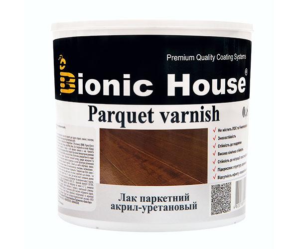 Лак паркетный Bionic-House 0,8л Бесцветный RAMKABUD 2 Лак паркетный Bionic-House 0,8л Бесцветный RAMKABUD RAMKABUD- Купить стройматериалы для кровли и фасада 2