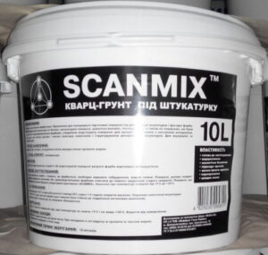 Кварц-грунт под штукатурку Scanmix Standart (5л) RAMKABUD Кварц-грунт под штукатурку Scanmix Standart (5л) RAMKABUD RAMKABUD- Купить стройматериалы для кровли и фасада