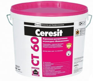 Ceresit CT-60 камешковая, 25кг (1,5мм) RAMKABUD Ceresit CT-60 камешковая, 25кг (1,5мм) RAMKABUD RAMKABUD- Купить стройматериалы для кровли и фасада