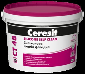 Ceresit CT 48 (Церезит СТ 48) краска силиконовая 10л, база RAMKABUD RAMKABUD- Купить стройматериалы для кровли и фасада 2