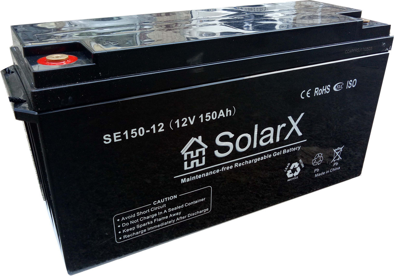 Гелевый аккумулятор SolarX SXG150-12 (12V 150Ah) RAMKABUD 2 Гелевый аккумулятор SolarX SXG150-12 (12V 150Ah) RAMKABUD RAMKABUD- Купить стройматериалы для кровли и фасада 2