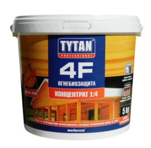 Огне-биозащита для дерева ТYTAN 4F 5 кг RAMKABUD Огне-биозащита для дерева ТYTAN 4F 5 кг RAMKABUD RAMKABUD- Купить стройматериалы для кровли и фасада