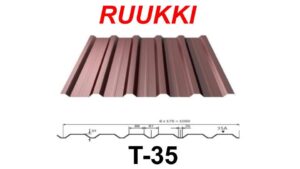 Профиль кровельный Т 35-88-1050 Ruukki 0,5 мм | RR | 887 | 32 | Crown BT RAMKABUD Профиль кровельный Т 35-88-1050 Ruukki 0,5 мм | RR | 887 | 32 | Crown BT RAMKABUD RAMKABUD- Купить стройматериалы для кровли и фасада