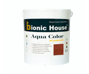 Краска для дерева Bionic-House Aqua Color UV-protect 2,5л Марсала RAMKABUD Краска для дерева Bionic-House Aqua Color UV-protect 2,5л Марсала RAMKABUD RAMKABUD- Купить стройматериалы для кровли и фасада