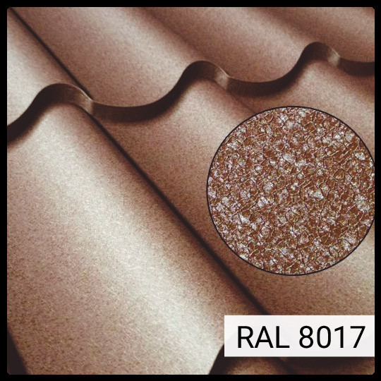 Металлочерепица — RAUNI PREMIUM RAL 8017 (коричневая) 0,45  металл MAT Китай RAMKABUD 2 Металлочерепица — RAUNI PREMIUM RAL 8017 (коричневая) 0,45  металл MAT Китай RAMKABUD RAMKABUD- Купить стройматериалы для кровли и фасада 2