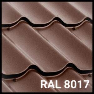 Металлочерепица Rauni RAL 8017 (коричневая) PE 0,45 Standart RAMKABUD Металлочерепица Rauni RAL 8017 (коричневая) PE 0,45 Standart RAMKABUD RAMKABUD- Купить стройматериалы для кровли и фасада