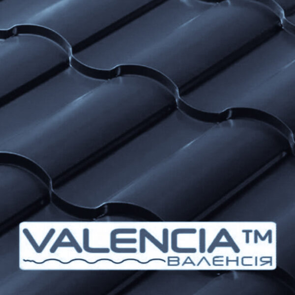 Металлочерепица VALENCIA 0,45 мм PEMA RAL 7024 Optima Steel RAMKABUD RAMKABUD- Купить стройматериалы для кровли и фасада 2