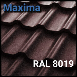 Металлочерепица MAXIMA 0,50 мм PEMA RAL 8019 Германия RAMKABUD Металлочерепица MAXIMA 0,50 мм PEMA RAL 8019 Германия RAMKABUD RAMKABUD- Купить стройматериалы для кровли и фасада
