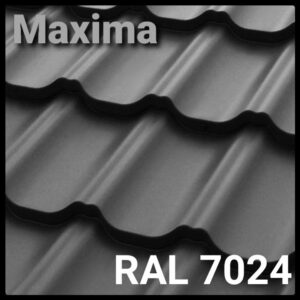 Металлочерепица MAXIMA 0,50 мм PEMA RAL 7024 Польша RAMKABUD Металлочерепица MAXIMA 0,50 мм PEMA RAL 7024 Польша RAMKABUD RAMKABUD- Купить стройматериалы для кровли и фасада
