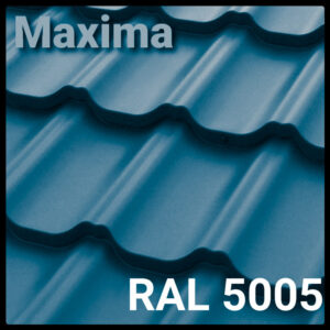 Металлочерепица MAXIMA 0,45 мм PEMA RAL 5005 Италия RAMKABUD Металлочерепица MAXIMA 0,45 мм PEMA RAL 5005 Италия RAMKABUD RAMKABUD- Купить стройматериалы для кровли и фасада