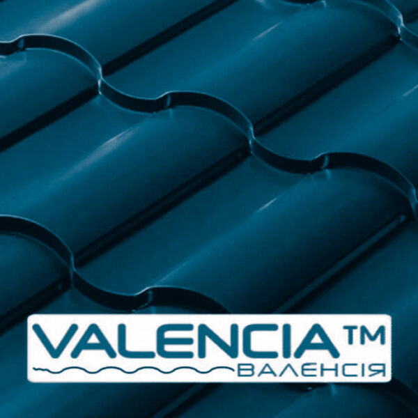 Металлочерепица VALENCIA  0,45 мм PE RAL 5005 Словакия RAMKABUD RAMKABUD- Купить стройматериалы для кровли и фасада 2