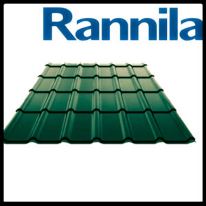 Металлочерепица Rannila DG 4345 PEMA 6005 RAMKABUD Металлочерепица Rannila DG 4345 PEMA 6005 RAMKABUD RAMKABUD- Купить стройматериалы для кровли и фасада