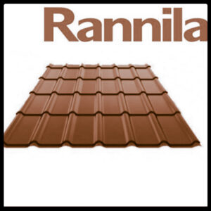 Металлочерепица Rannila DG 4345 PE 0,45 мм RAL 8017 RAMKABUD Металлочерепица Rannila DG 4345 PE 0,45 мм RAL 8017 RAMKABUD RAMKABUD- Купить стройматериалы для кровли и фасада
