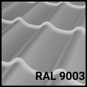 Металлочерепица Rauni RAL 9003 (белая) PE 0,45 Premium RAMKABUD Металлочерепица Rauni RAL 9003 (белая) PE 0,45 Premium RAMKABUD RAMKABUD- Купить стройматериалы для кровли и фасада