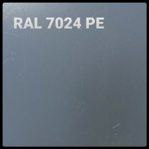 Гладкий лист PE | 0,7 мм | RAL 7024 | EcoSteel | RAMKABUD RAMKABUD- Купить стройматериалы для кровли и фасада