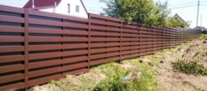 Забор горизонтальный металлический двухстороннее заполнение Ранчо Oberig RAMKABUD Забор горизонтальный металлический двухстороннее заполнение Ранчо Oberig RAMKABUD RAMKABUD- Купить стройматериалы для кровли и фасада