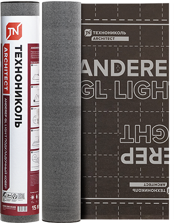 Подкладочный ковер ANDEREP GL LIGHT (new) — 15 кв.м./рул RAMKABUD 2 Подкладочный ковер ANDEREP GL LIGHT (new) — 15 кв.м./рул RAMKABUD RAMKABUD- Купить стройматериалы для кровли и фасада 2
