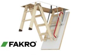 Чердачная лестница FAKRO LWS SMART, 70*130*305 RAMKABUD RAMKABUD- Купить стройматериалы для кровли и фасада