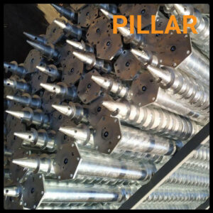 Геошуруп Свая оцинкованная «Pillar» FH (160х182) 89x3x3000 мм (p 1500 мм) RAMKABUD Геошуруп Свая оцинкованная «Pillar» FH (160х182) 89x3x3000 мм (p 1500 мм) RAMKABUD RAMKABUD- Купить стройматериалы для кровли и фасада