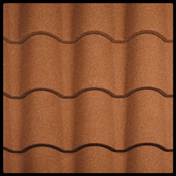 Композитная черепица Metrotile Romana ( Terra-Cotta ) RAMKABUD RAMKABUD- Купить стройматериалы для кровли и фасада 2