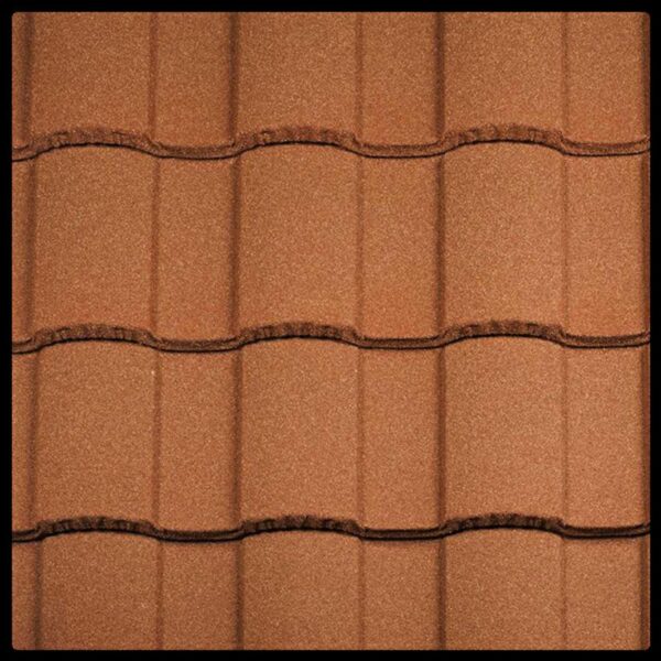 Композитная черепица Metrotile Roman (Роман) Terra-cotta RAMKABUD RAMKABUD- Купить стройматериалы для кровли и фасада 2