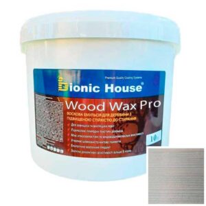 Краска для дерева WOOD WAX PRO бесцветная база Bionic-House 10л Белый Мрамор RAMKABUD Краска для дерева WOOD WAX PRO бесцветная база Bionic-House 10л Белый Мрамор RAMKABUD RAMKABUD- Купить стройматериалы для кровли и фасада