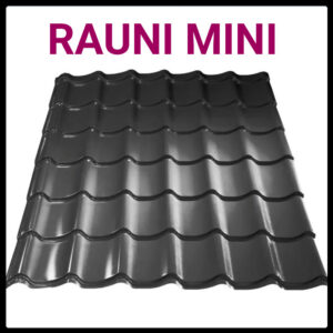 Металлочерепица Rauni Mini | MAT 0,45 | RAL 7024-тёмно-серая | Южная Корея | RAMKABUD Металлочерепица Rauni Mini | MAT 0,45 | RAL 7024-тёмно-серая | Южная Корея | RAMKABUD RAMKABUD- Купить стройматериалы для кровли и фасада