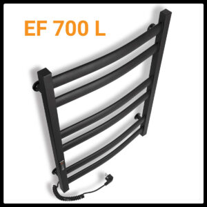 Рушникосушка чорна EF 700 L RAMKABUD Рушникосушка чорна EF 700 L RAMKABUD RAMKABUD- Купить стройматериалы для кровли и фасада