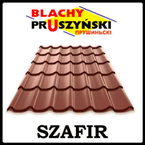Металлочерепица Blachy Pruszynski / Szafir 0,5 мм | РЕ 25 RAL RAMKABUD RAMKABUD- Купить стройматериалы для кровли и фасада