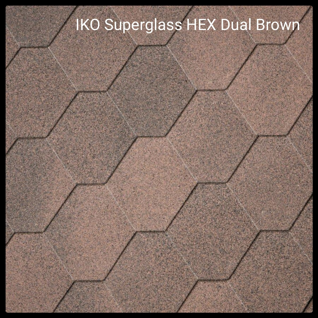 Битумная черепица Superglass Hex (07) Dual Brown RAMKABUD 2 Битумная черепица Superglass Hex (07) Dual Brown RAMKABUD RAMKABUD- Купить стройматериалы для кровли и фасада 2