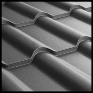 Металлочерепица Ретро ARCELOR MITTAL 0,5 mm PEMA RAL 7016 RAMKABUD Металлочерепица Ретро ARCELOR MITTAL 0,5 mm PEMA RAL 7016 RAMKABUD RAMKABUD- Купить стройматериалы для кровли и фасада