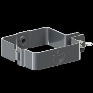 Хомут трубы квадратного водостока 80*80 mm / TM KROP RAMKABUD 2 Хомут трубы квадратного водостока 80*80 mm / TM KROP RAMKABUD RAMKABUD- Купить стройматериалы для кровли и фасада 2