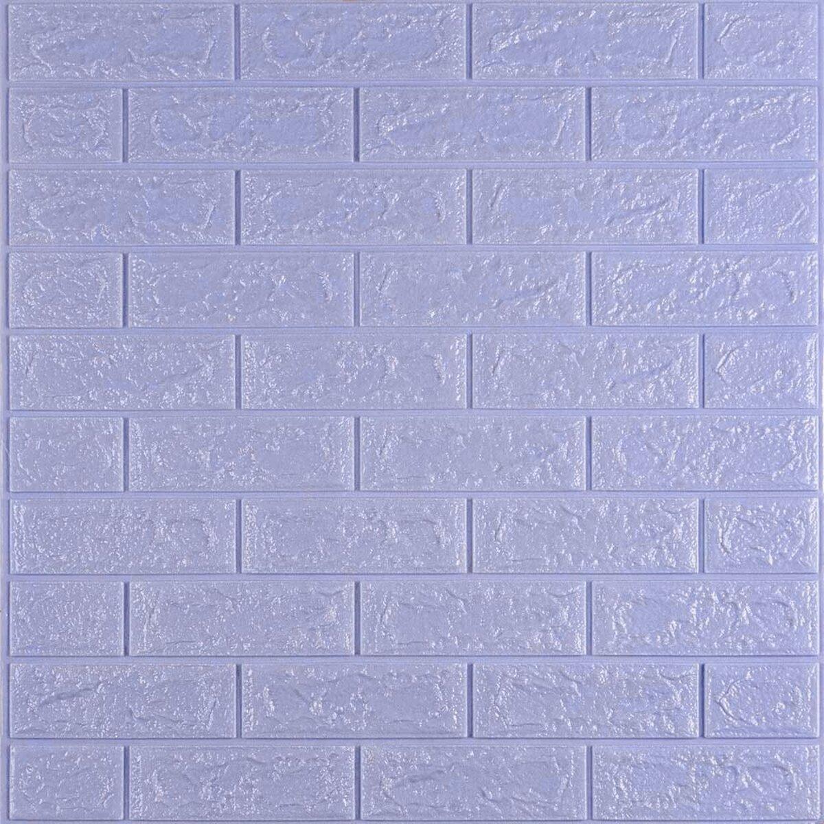 3D панель самоклеющаяся кирпич светло-фиолетовый 700x770x5мм (015-5) SW-00000083 RAMKABUD 2 3D панель самоклеющаяся кирпич светло-фиолетовый 700x770x5мм (015-5) SW-00000083 RAMKABUD RAMKABUD- Купить стройматериалы для кровли и фасада 2