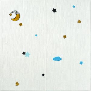 Панель стеновая 3D 700*700*4mm звезды и луна белом фоне (D) SW-00001970 RAMKABUD Панель стеновая 3D 700*700*4mm звезды и луна белом фоне (D) SW-00001970 RAMKABUD RAMKABUD- Купить стройматериалы для кровли и фасада