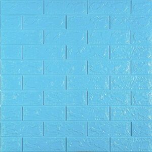 3D панель самоклеющаяся кирпич Голубой 700x770x5мм (005-5) SW-00000297 RAMKABUD 3D панель самоклеющаяся кирпич Голубой 700x770x5мм (005-5) SW-00000297 RAMKABUD RAMKABUD- Купить стройматериалы для кровли и фасада
