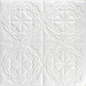 Самоклеющаяся декоративная потолочно-стеновая 3D панель 700x700x5мм (113) SW-00000009 RAMKABUD Самоклеющаяся декоративная потолочно-стеновая 3D панель 700x700x5мм (113) SW-00000009 RAMKABUD RAMKABUD- Купить стройматериалы для кровли и фасада