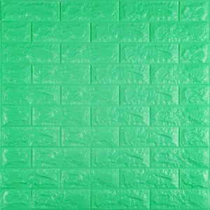 3D панель самоклеющаяся кирпич Мятный 700x770x7мм (012-7) SW-00000050 RAMKABUD 3D панель самоклеющаяся кирпич Мятный 700x770x7мм (012-7) SW-00000050 RAMKABUD RAMKABUD- Купить стройматериалы для кровли и фасада