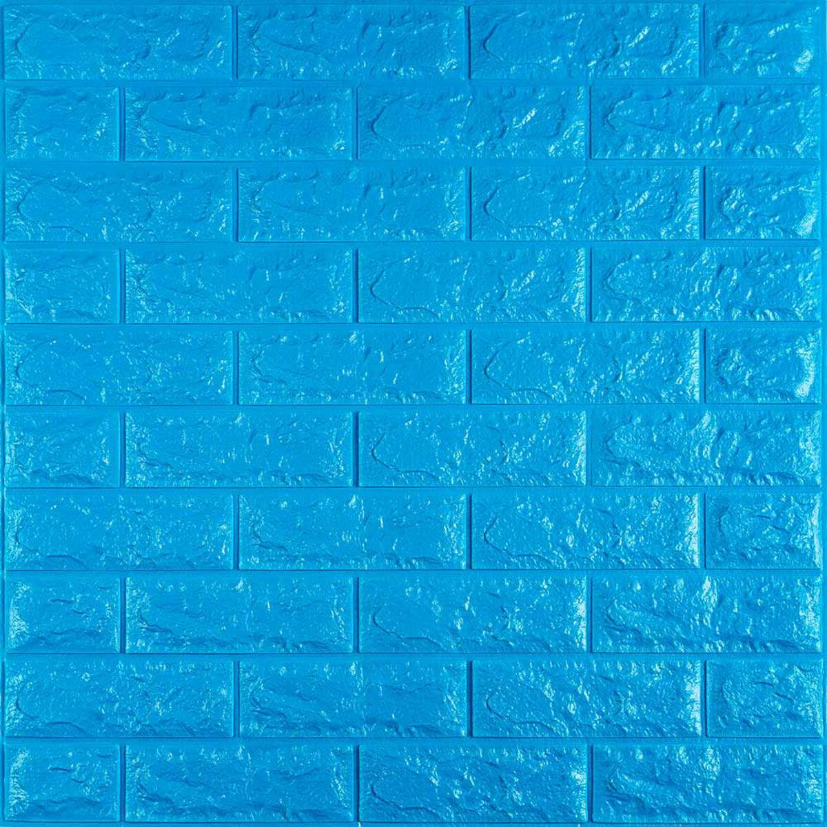 3D панель самоклеющаяся кирпич Синий 700x770x7мм (003-7) SW-00000060 RAMKABUD 2 3D панель самоклеющаяся кирпич Синий 700x770x7мм (003-7) SW-00000060 RAMKABUD RAMKABUD- Купить стройматериалы для кровли и фасада 2