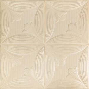 Панель 3D Beige 700*700*6mm (D) SW-00001960 RAMKABUD RAMKABUD- Купить стройматериалы для кровли и фасада