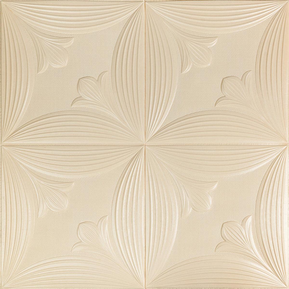 Панель 3D Beige 700*700*6mm (D) SW-00001960 RAMKABUD 2 Панель 3D Beige 700*700*6mm (D) SW-00001960 RAMKABUD RAMKABUD- Купить стройматериалы для кровли и фасада 2