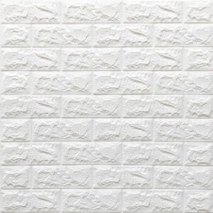 3D панель самоклеющаяся кирпич Белый 700x770x7мм (001-7) SW-00000047 RAMKABUD 3D панель самоклеющаяся кирпич Белый 700x770x7мм (001-7) SW-00000047 RAMKABUD RAMKABUD- Купить стройматериалы для кровли и фасада